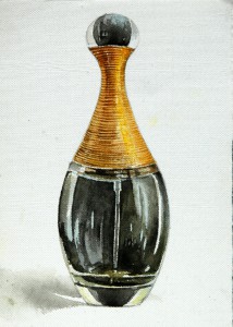 still life bottle